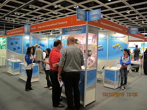 Kingtronics exhibit at ElectronicsAsia2010 in HK