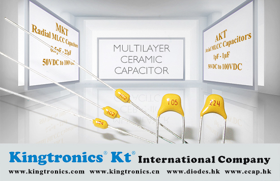 Kingtronics Excellent Lead Time and Price Support for Multilayer Ceramic Capacitor—Kingtronics MKT, AKT