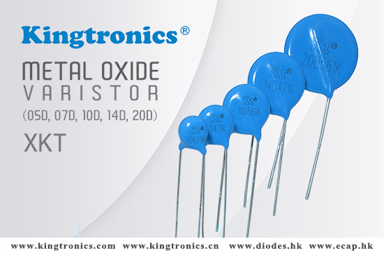 Kingtronics XKT Series 05D to 20D Metal Oxide Varistor (MOV)