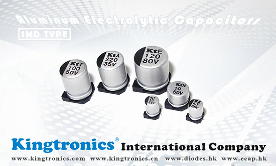 Kingtronics SMD Type Aluminum Electrolytic Capacitors: Excellence in Performance and Versatility